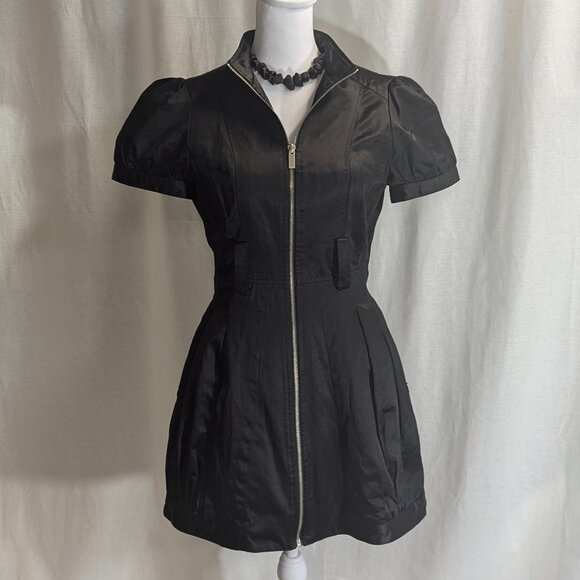 Bebe Size *XS/S Black Mini Dress - Picture 1 of 16
